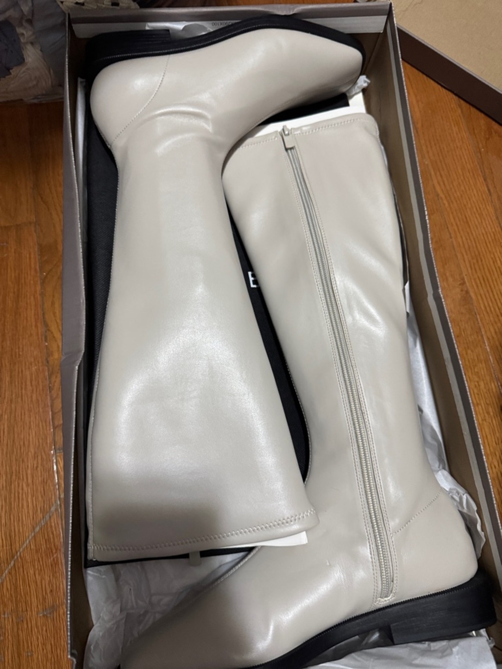NEW Charles & Keith soft knee high boots size 38